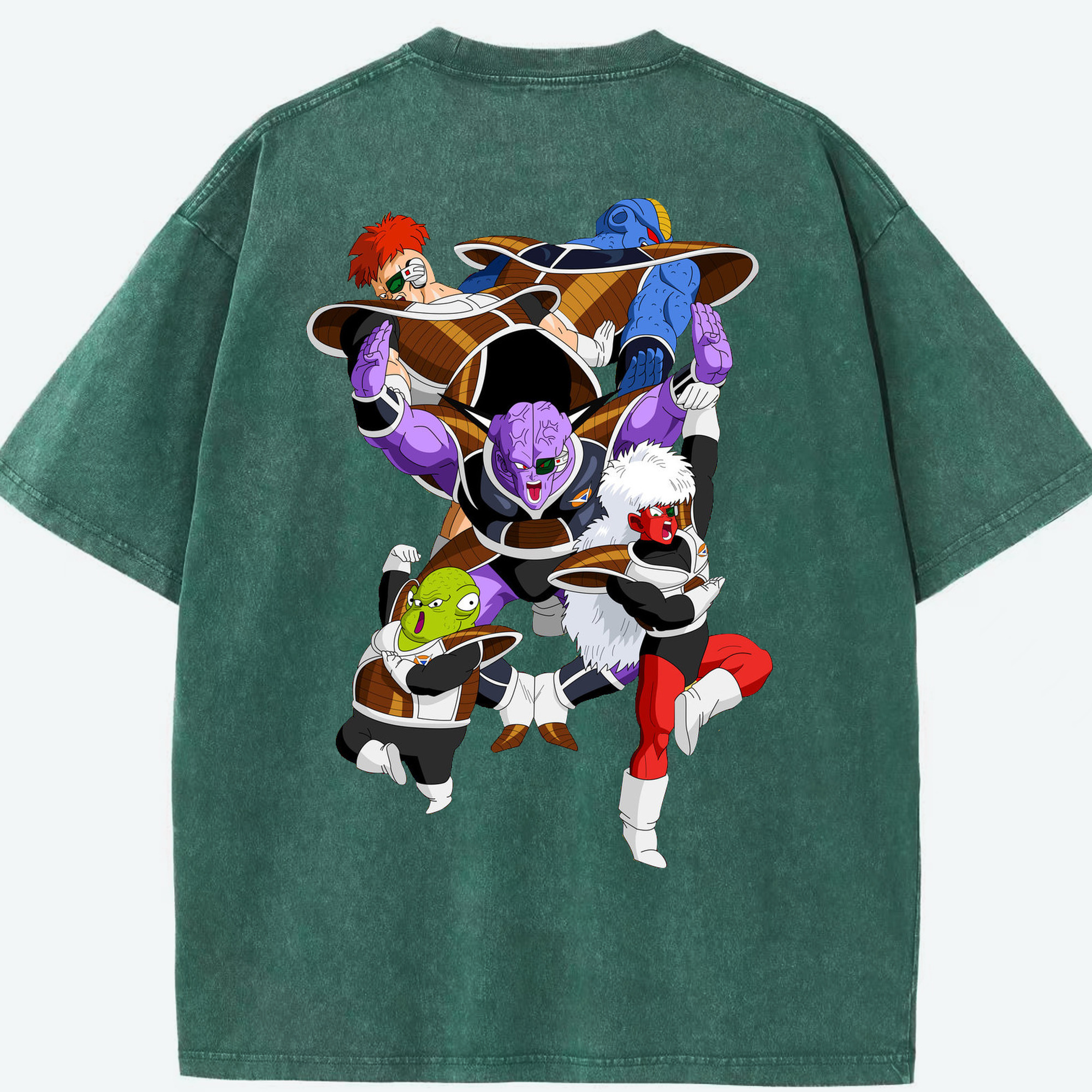 （画像用） ドラゴンボール DRAGON BALL 綿100% ヴィンテージ風 半袖Tシャツ（背面プリント）